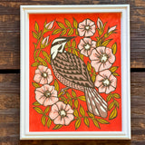 Framed Desert Bird Giclée Prints by Jenna Tomasello