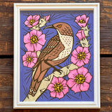 Framed Desert Bird Giclée Prints by Jenna Tomasello