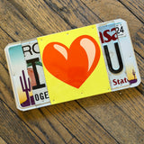 License Plate Signs by the Lost Highway Sign Company
