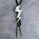 White Bronze & Silver Cast Bolo Ties by Heliotrope