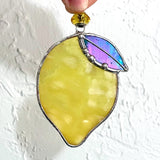 Stained Glass Citrus Sun Catchers by The Glass Desert