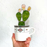 Stained Glass Cactus by Goodness Glass