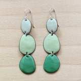 Enameled Three-Piece Earrings by Little Toro Designs