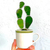Stained Glass Cactus by Goodness Glass