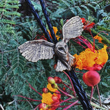 White Bronze & Silver Cast Bolo Ties by Heliotrope