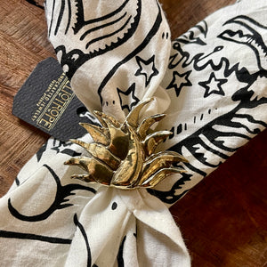 Brass Bandana Slides by Heliotrope