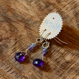 Gemstone and Turquoise Earrings by Patina Jewelry