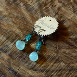 Gemstone and Turquoise Earrings by Patina Jewelry