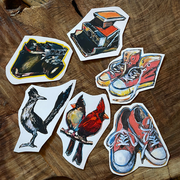 Stickers by Isaac Lange