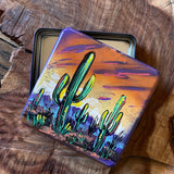 Painted Landscape Tins by Isaac Lange