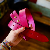 Leather Belts by Misa Gonzales