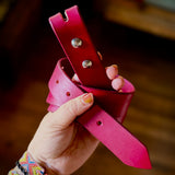 Leather Belts by Misa Gonzales