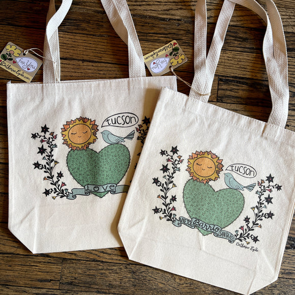 Canvas Tote Bags by Catherine Eyde