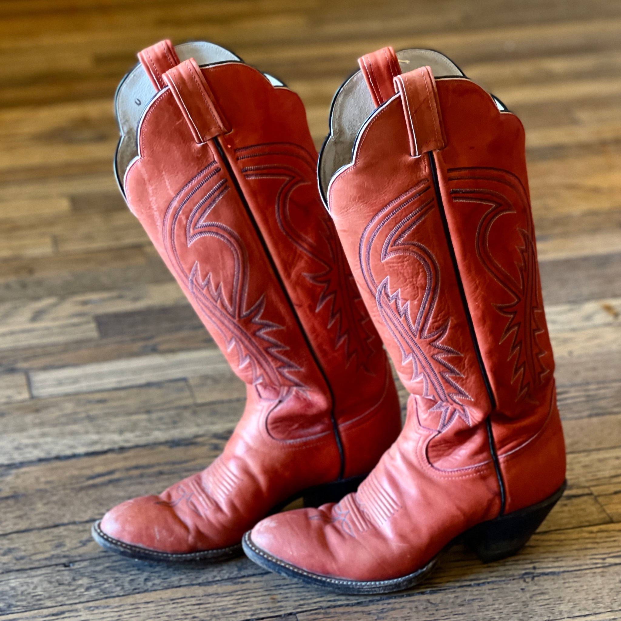 Leather vintage cowboy Boots Vintage Cowboy Boots – Pop Cycle Tucson main image 2