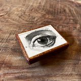 Scrap Wood Eye Magnets by DDCo Design