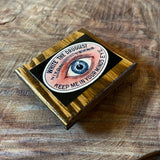 Scrap Wood Eye Magnets by DDCo Design