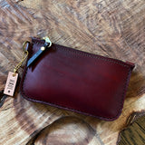 Leather Zippered Pouches by Haul Leather
