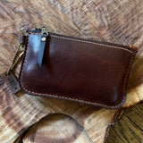 Leather Zippered Pouches by Haul Leather