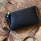 Leather Zippered Pouches by Haul Leather