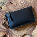 Leather Zippered Pouches by Haul Leather