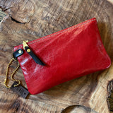 Leather Zippered Pouches by Haul Leather