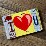 License Plate Signs by the Lost Highway Sign Company
