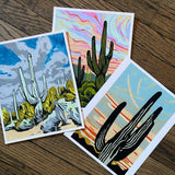 Saguaro Giclée Prints by Jenna Tomasello