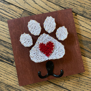 Leash Holder by String & Stencil*