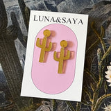 Acrylic and Polymer Earrings by Luna and Saya