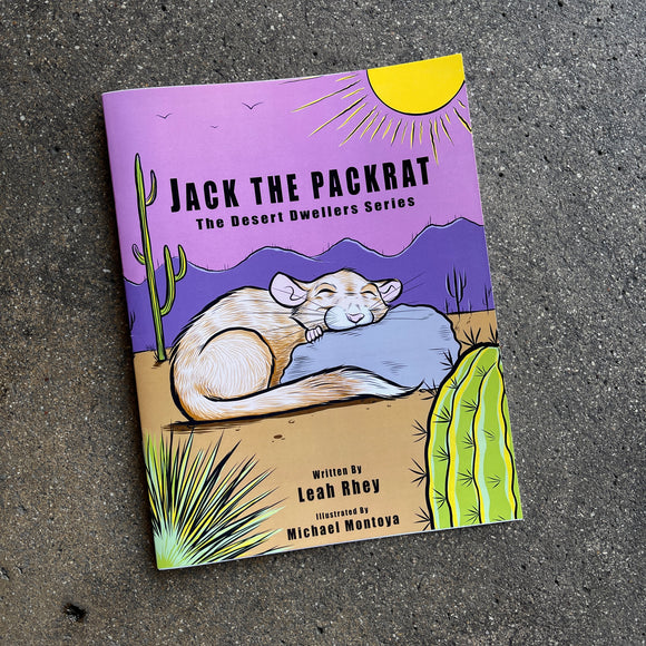 Jack the Packrat Coloring Book by Leah Rhey