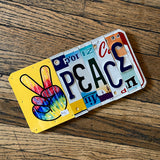 License Plate Signs by the Lost Highway Sign Company