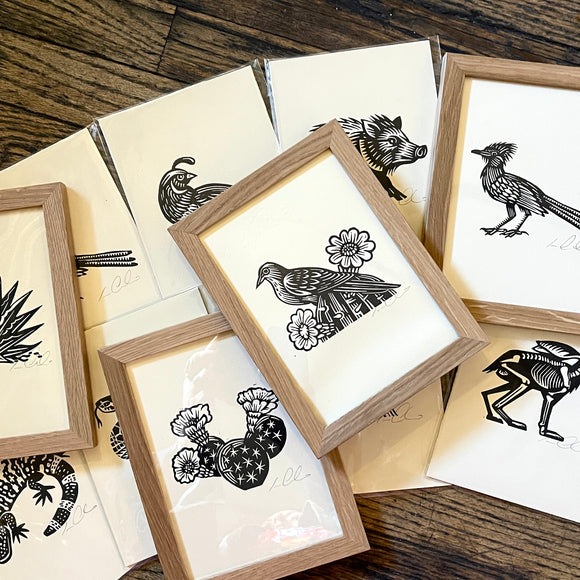 Framed Sonoran Specimens Prints by Westerner Studio