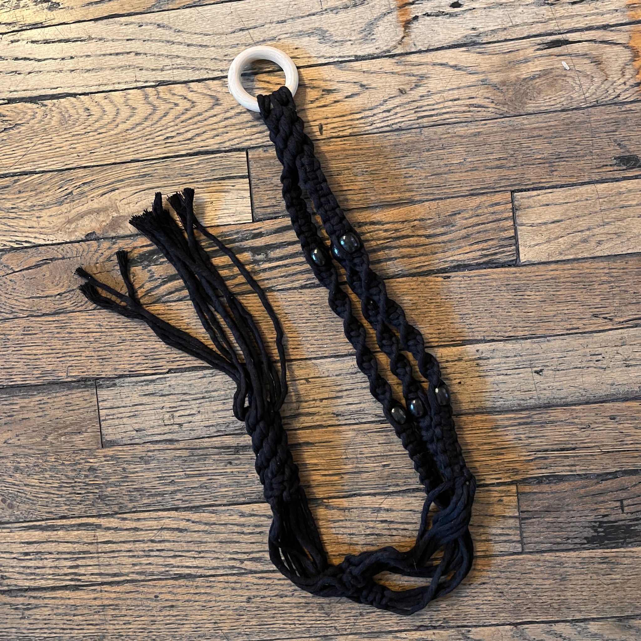 leather macrame plant hanger Macramé Plant Hangers by Melrose Macramé* – Pop Cycle Tucson