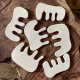 Handmade Ceramic Gua Sha Tools by Spring + Vine