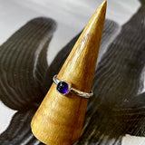 Amethyst Rings by Forged Silver Dust