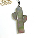 Stained Glass Saguaro Sun-Catchers by Goodness Glass