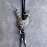 White Bronze & Silver Cast Bolo Ties by Heliotrope