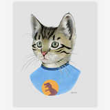Dapper Animal Art Prints 8X10