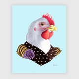 Dapper Animal Art Prints 5x7