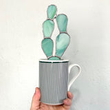 Stained Glass Cactus by Goodness Glass