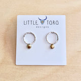 Stud Earrings by Little Toro Designs