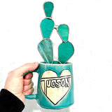 Stained Glass Cactus by Goodness Glass