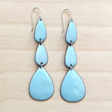 Enameled Three-Piece Earrings by Little Toro Designs