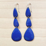 Enameled Three-Piece Earrings by Little Toro Designs