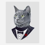 Dapper Animal Art Prints 5x7