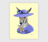 Dapper Animal Art Prints 5x7