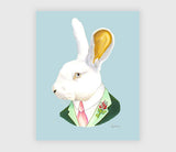 Dapper Animal Art Prints 8X10