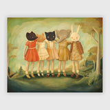 Night Garden Art Prints by Emily Winfield Martin