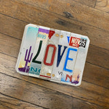 License Plate Signs by the Lost Highway Sign Company