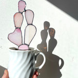 Stained Glass Cactus by The Glass Desert
